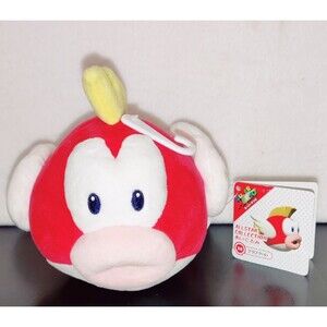Sanei Super Mario All Star Collection AC30 Cheep 5inch Plush NEW